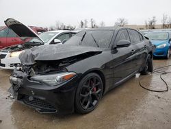 Salvage cars for sale at Bridgeton, MO auction: 2020 Alfa Romeo Giulia