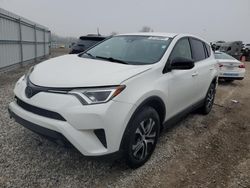 Salvage cars for sale at Wichita, KS auction: 2018 Toyota Rav4 LE
