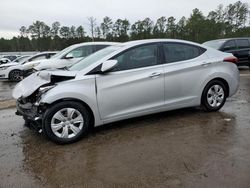 Salvage cars for sale at Harleyville, SC auction: 2016 Hyundai Elantra SE