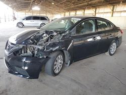 Nissan salvage cars for sale: 2016 Nissan Sentra S