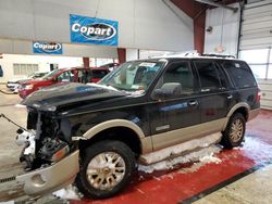 Salvage cars for sale from Copart Angola, NY: 2008 Ford Expedition Eddie Bauer