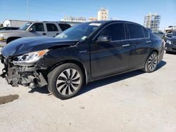 Salvage cars for sale at New Orleans, LA auction: 2017 Honda Accord Hybrid EXL