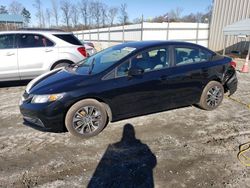 Salvage cars for sale from Copart Spartanburg, SC: 2015 Honda Civic EX