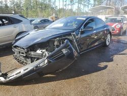 Salvage cars for sale at Harleyville, SC auction: 2016 Tesla Model S