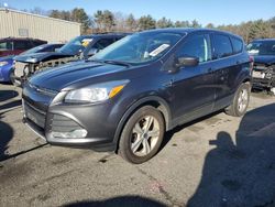 Salvage cars for sale from Copart Exeter, RI: 2015 Ford Escape SE