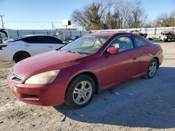 Salvage cars for sale from Copart Oklahoma City, OK: 2006 Honda Accord EX