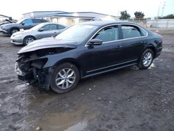 Salvage cars for sale at San Diego, CA auction: 2017 Volkswagen Passat S