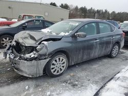 Salvage cars for sale from Copart Exeter, RI: 2019 Nissan Sentra S