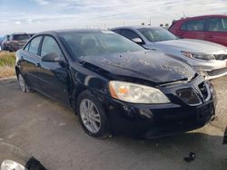 Salvage cars for sale from Copart -no: 2006 Pontiac G6 SE1