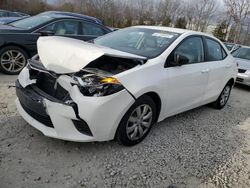 Vehiculos salvage en venta de Copart North Billerica, MA: 2015 Toyota Corolla L