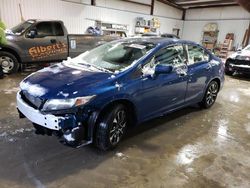 Salvage cars for sale at Chambersburg, PA auction: 2015 Honda Civic EX