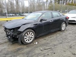 KIA Optima EX salvage cars for sale: 2016 KIA Optima EX