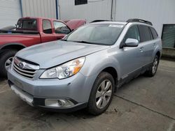 Salvage cars for sale from Copart Vallejo, CA: 2012 Subaru Outback 2.5I Limited