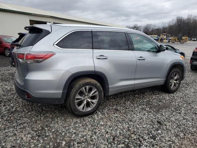 2014 Toyota Highlander XLE