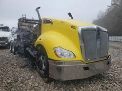 Salvage Trucks for sale at auction: 2016 Kenworth Construction T680