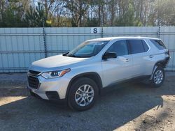 Salvage cars for sale at Harleyville, SC auction: 2020 Chevrolet Traverse LS