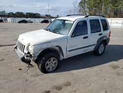 Jeep Liberty salvage cars for sale: 2003 Jeep Liberty Sport