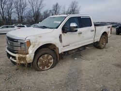 Salvage cars for sale from Copart Cicero, IN: 2019 Ford F250 Super Duty