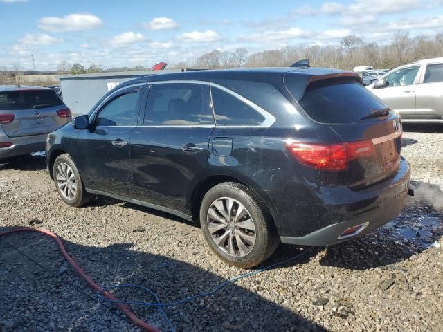 2016 Acura MDX Technology