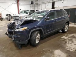 Salvage cars for sale from Copart Center Rutland, VT: 2014 Jeep Cherokee Latitude