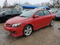 Salvage cars for sale from Copart Wichita, KS: 2013 Toyota Corolla Base