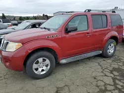 Salvage cars for sale at Vallejo, CA auction: 2008 Nissan Pathfinder S