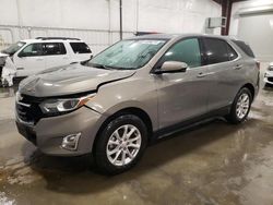 Salvage cars for sale at Avon, MN auction: 2018 Chevrolet Equinox LT