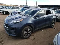 Salvage cars for sale at Colorado Springs, CO auction: 2021 KIA Sportage LX