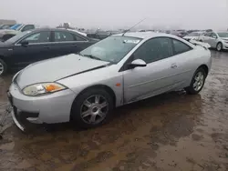 Mercury Cougar V6 salvage cars for sale: 2001 Mercury Cougar V6