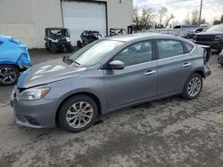 Salvage cars for sale from Copart Woodburn, OR: 2019 Nissan Sentra S