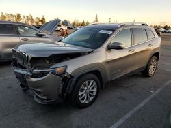 Jeep salvage cars for sale: 2019 Jeep Cherokee Latitude