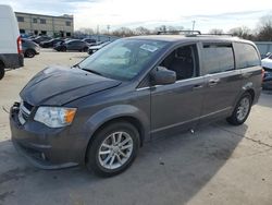 Salvage cars for sale from Copart Wilmer, TX: 2019 Dodge Grand Caravan SXT