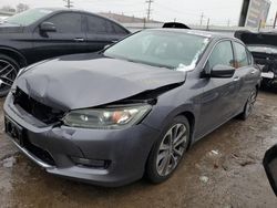 Honda Accord Sport Vehiculos salvage en venta: 2014 Honda Accord Sport