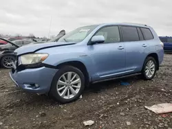 Salvage cars for sale at Earlington, KY auction: 2009 Toyota Highlander Hybrid Limited