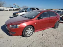 Salvage cars for sale from Copart Haslet, TX: 2014 Mitsubishi Lancer ES/ES Sport