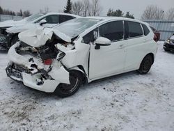 Salvage cars for sale from Copart Bowmanville, ON: 2015 Honda FIT EX