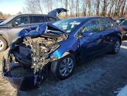 Salvage cars for sale from Copart Candia, NH: 2018 KIA Forte LX