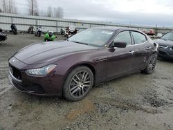 Maserati salvage cars for sale: 2016 Maserati Ghibli S