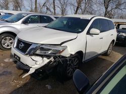 Salvage cars for sale at Bridgeton, MO auction: 2014 Nissan Pathfinder S