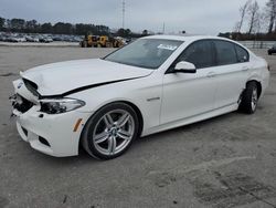 Salvage cars for sale from Copart Dunn, NC: 2016 BMW 535 I