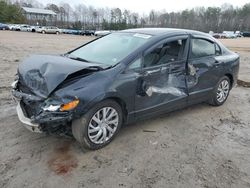 Salvage cars for sale from Copart Charles City, VA: 2007 Honda Civic LX