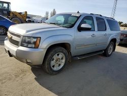 Salvage cars for sale at Hayward, CA auction: 2011 Chevrolet Suburban K1500 LT