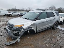 Ford salvage cars for sale: 2015 Ford Explorer Sport