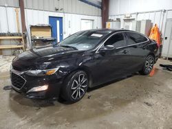 Salvage cars for sale at West Mifflin, PA auction: 2023 Chevrolet Malibu RS