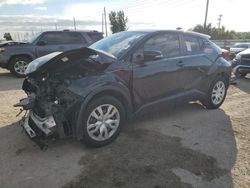 Salvage cars for sale at Miami, FL auction: 2021 Toyota C-HR XLE