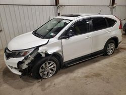 Salvage cars for sale from Copart Pennsburg, PA: 2016 Honda CR-V EXL