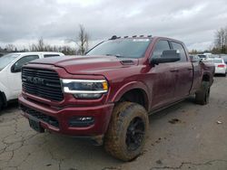 Salvage cars for sale from Copart Woodburn, OR: 2021 Dodge 3500 Laramie