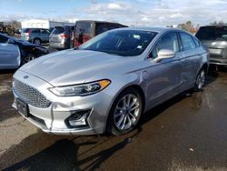 Salvage cars for sale from Copart New Britain, CT: 2019 Ford Fusion Titanium