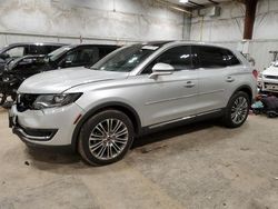 Lincoln MKX salvage cars for sale: 2016 Lincoln MKX Reserve