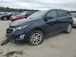 Salvage cars for sale at Harleyville, SC auction: 2020 Chevrolet Equinox LS